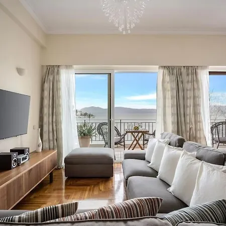 Lejlighed Bright With Splendid Sea View! Chalkís